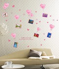 Hình ảnh: Decal Treo ảnh trái tim hồng