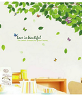 Hình ảnh: Decal Cây xanh lá nhỏ