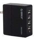 Hình ảnh: Sạc thiết bị di động Orico DCA 4U, 4 cổng USB 5V 2 2.1A, 2 1A