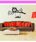 Hình ảnh: Decal  Đồng hồ cúc cu