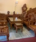 Hình ảnh: Bàn ghế phòng khách gỗ tự nhiên