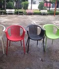 Hình ảnh: Ghế nhựa cafe  chân inox trực tiếp sản xuất giá sỉ