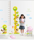 Hình ảnh: Decal Thước đo Panda Family