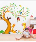 Hình ảnh: Decal Vườn thú uyển chuyển