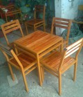 Hình ảnh: Bàn ghế gỗ xếp quán ăn thanh lí giá rẻ nhất