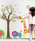 Hình ảnh: Decal Vườn thú nhỏ 1