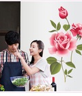 Hình ảnh: Decal Hoa hồng 1
