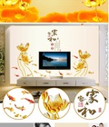 Hình ảnh: Decal Hoa sen vàng