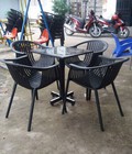 Hình ảnh: ghế nhựa bành dành cho quán cafe 