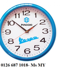 Hình ảnh: Đồng hồ treo tường giá rẻ, đồng hồ treo tường in quảng cáo