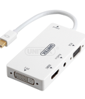 Hình ảnh: Cáp mini Displayport to HDMI, VGA, DVI cho Mac, Laptop, Máy tính bảng kết nối Tivi