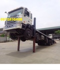 Hình ảnh: Xe chở máy công trình , xa nâng đầu JAC 5 chân