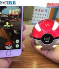 Hình ảnh: Sạc dự phòng pokemon, pin sạc dự phòng pokéball magic đèn led.