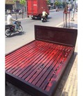 Hình ảnh: Thanh lý giường gỗ màu nâu