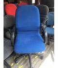 Hình ảnh:  ghế xoay lưng cao cũ màu xanh chất lương còn tốt như gia rẻ