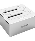 Hình ảnh: Thiết bị cắm nóng ổ cứng, kết nối ngoài USB 3.0, kết nối trong SATA 3.0, chất liệu nhôm, có chức nằng Clone, ORICO 6828U