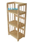 Hình ảnh: Kệ sách  gỗ tự nhiên gỗ cao su KCSM3