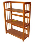 Hình ảnh: Kệ sách  gỗ tự nhiên gỗ cao su KCSV3