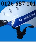 Hình ảnh: Sản xuất mũ bảo hiểm nửa đầu in quảng cáo theo yêu cầu, mũ bảo hiểm HL60