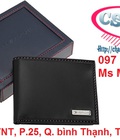 Hình ảnh: Bóp da Tommy hilfiger leather men s multi card bifold passcase km giảm giá