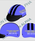 Hình ảnh: Sản xuất mũ bảo hiểm nửa đầu in quảng cáo giá rẻ , nón bảo hiểm đạt chuẩn AL01