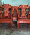 Hình ảnh: Bộ bàn ghế quốc voi gỗ xoan tay 10 6 món