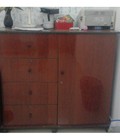 Hình ảnh: Thanh lý tủ áo thấp 4 hộc nâu giá rẻ