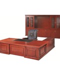 Hình ảnh: Bàn lãnh đạo Veneer cao cấp DT 3012V8