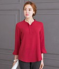Hình ảnh: Áo sơ mi nữ trung niên Thời trang Hàn Quốc