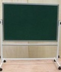 Hình ảnh: bảng từ xanh viết phấn di động 1 mặt kích thước 1,2m x1,8m