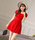 Hình ảnh: Đầm Ren Cổ Chéo Xinh Xắn Mã số : 2085