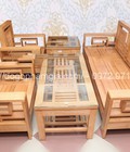 Hình ảnh: Bộ Bàn ghế Gỗ Xồi Nga