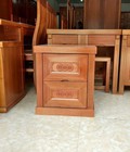Hình ảnh: Tủ tap đầu giường gỗ Xoan Đào 2 ngăn Kéo