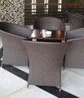 Hình ảnh: Ghế cafe mây nhựa chính hãng sản xuất, chất lượng tuyệt đối