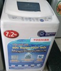 Hình ảnh: Máy giặt Tosihiba 7,2  kg, lòng inox, chạy êm,zin .