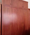 Hình ảnh: Tủ quần áo 4 buồng, gỗ Xoan Đào HAGL