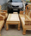 Hình ảnh: Bộ bàn ghế voi, gỗ Sồi Nga, tay 12 và tay 10