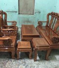 Hình ảnh: Bộ bàn ghế Hồng Tàu, gỗ Sồi Nga, tay 12