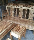 Hình ảnh: Bàn ghế phòng khách quốc mun hoa (PK-21)