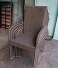 Hình ảnh: bàn ghế nhựa giả mây giá thanh lý