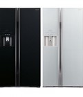 Hình ảnh: Phá giá thị trường Tủ lạnh Side by Side Hitachi R S700GPGV2 GBK/GS giá rẻ