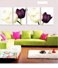 Hình ảnh: Tranh treo tường hoa tuilip 4 bức - TT19