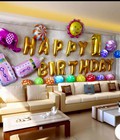 Hình ảnh: Bóng trang trí tiệc, bóng sinh nhật, set phụ kiện sinh nhật