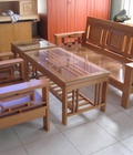 Hình ảnh: Bộ sofa cao cấp gỗ sồi nhập khẩu 100%