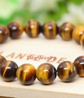 Hình ảnh: Vòng Tay Đá Mắt Hổ Nâu