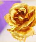Hình ảnh: Hoa hồng mạ vàng 24k quà tặng hót 20 10
