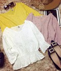 Hình ảnh: Che s Shop Áo petlum boi thêu hoa
