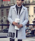 Hình ảnh: Áo măng tô nam hàn quốc dáng dài đẹp
