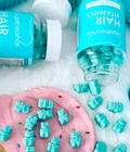 Hình ảnh: Kẹo dẻo bổ sung vitamin kích thích mọc tóc SugarBear Hair của Mỹ
