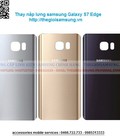 Hình ảnh: Thay nắp lưng/mặt sau/nắp pin Samsung Galaxy S7 Edge chinh hãng,giá tốt